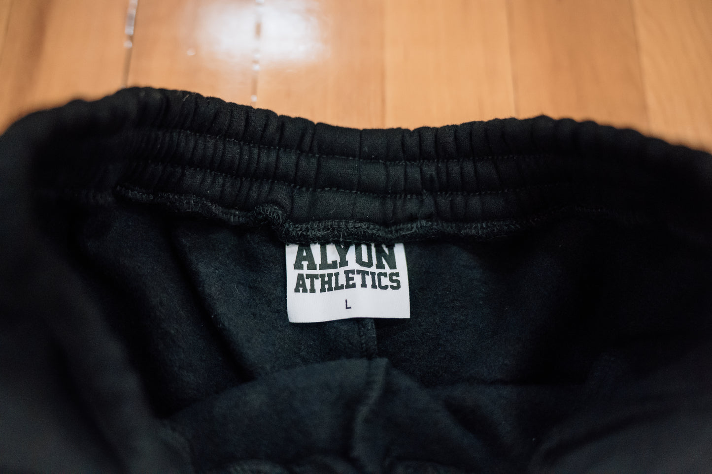 Alyon Athletics Wide Leg Sweatpants — Black